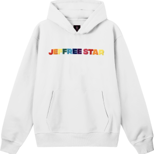 White Rainbow Hoodie